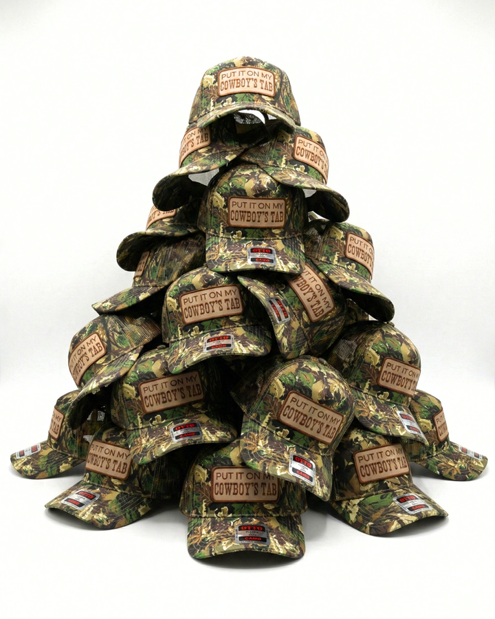 Cowboy's Tab // Camo Trucker
