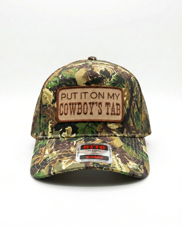 Cowboy's Tab // Camo Trucker