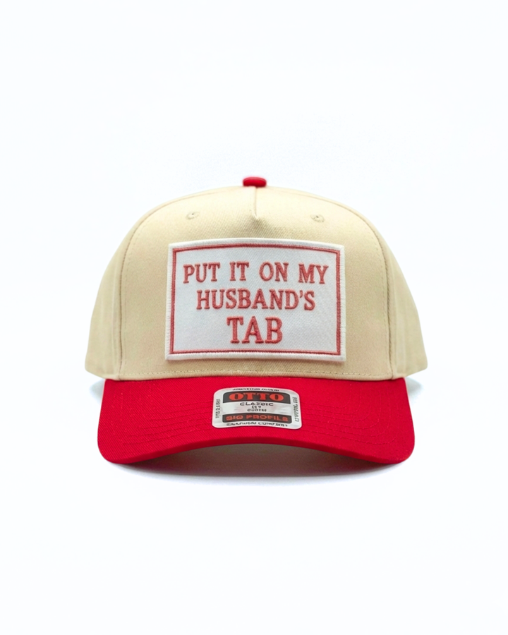 Put it On My Husband's Tab // Baseball Cap