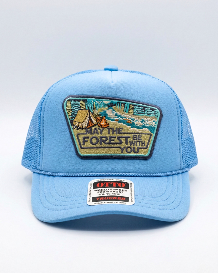 "May the Forest Be With You" // Vintage Foam Trucker Hat