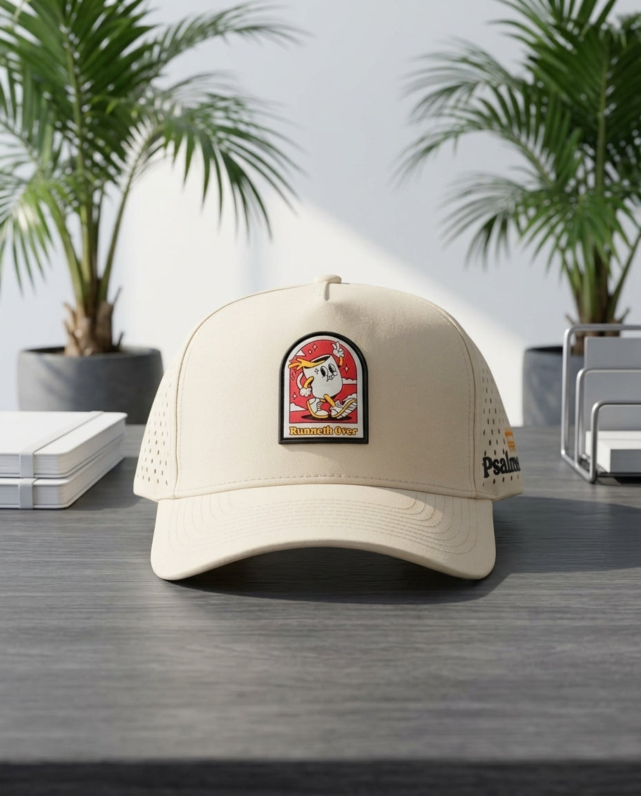 Waterproof Athletic Hat Overflow Scripture Hat - Crowned One