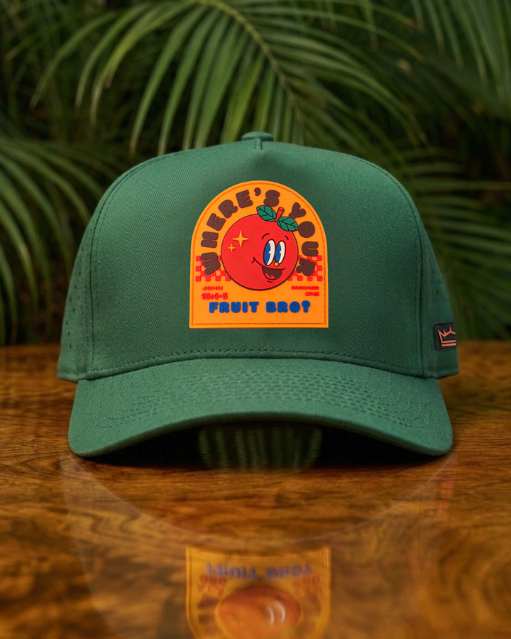 Waterproof Athletic Hat Where's Your Fruit Bro - Crowned One