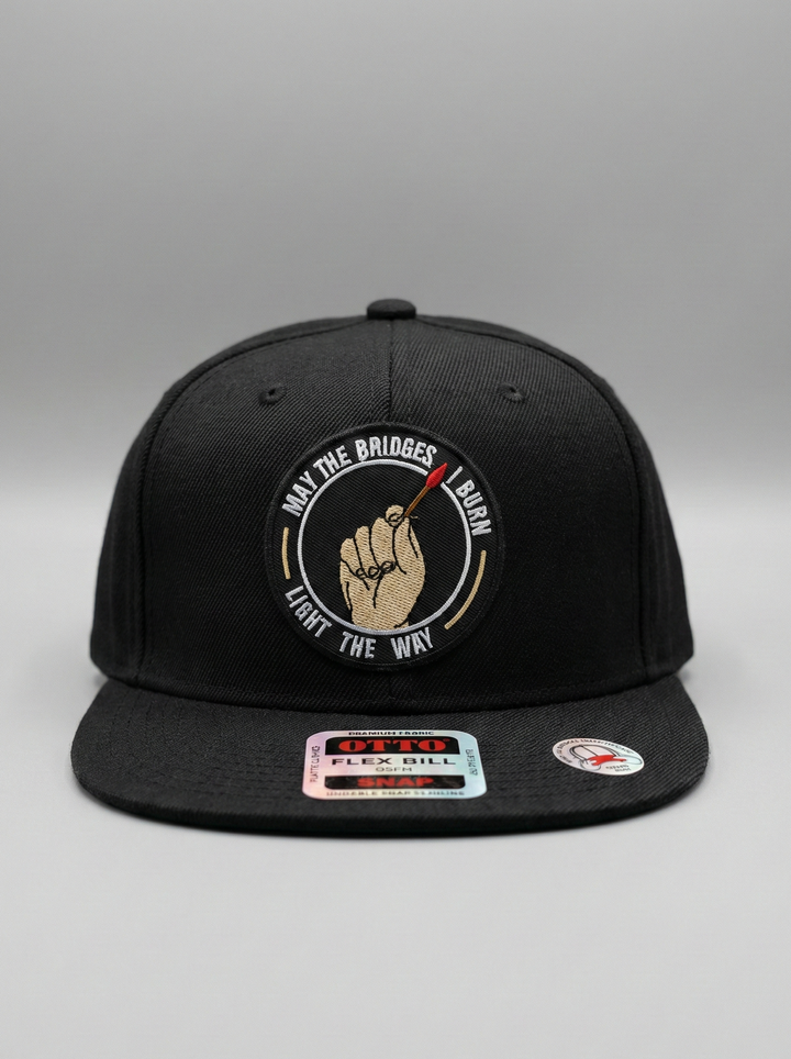 No Ragerts // Black SnapBack