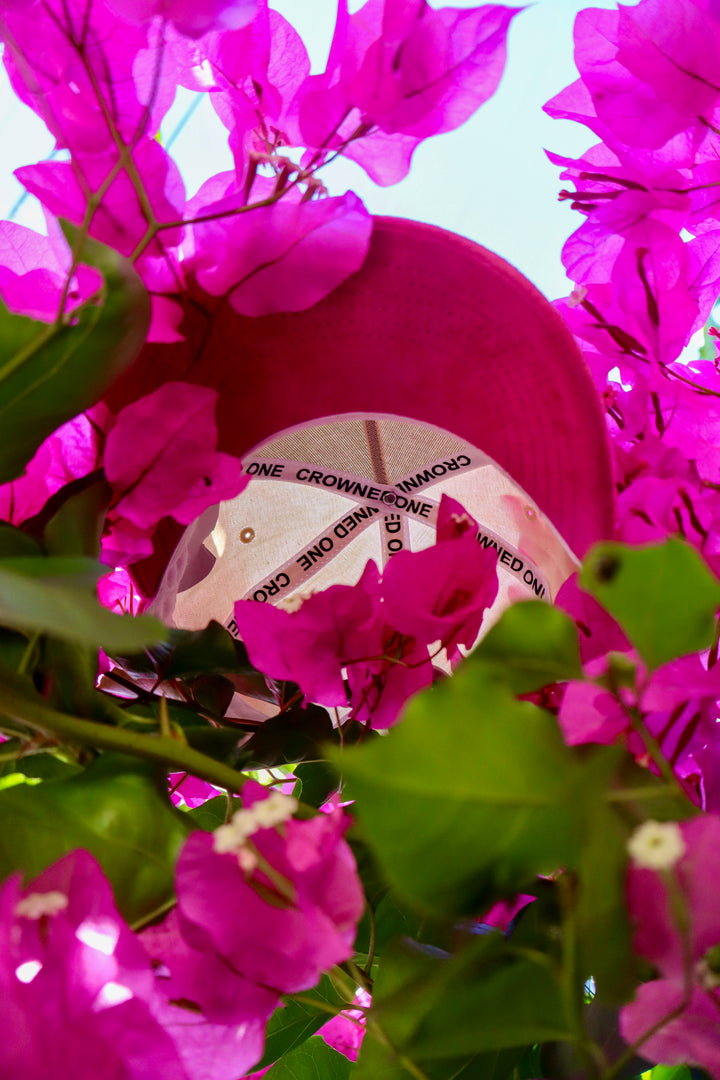 Girl Mom Club Hat Suede Brim Pink 3D Puff Embroidery Trucker - Crowned One - Mom Hat