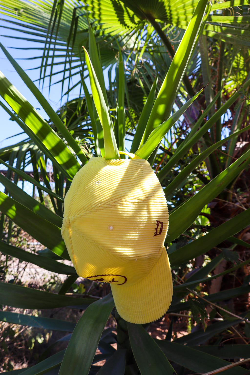 EXCLUSIVE Yellow Corduroy "LOWKEY LEGEND" HAT AVAILABLE NOW