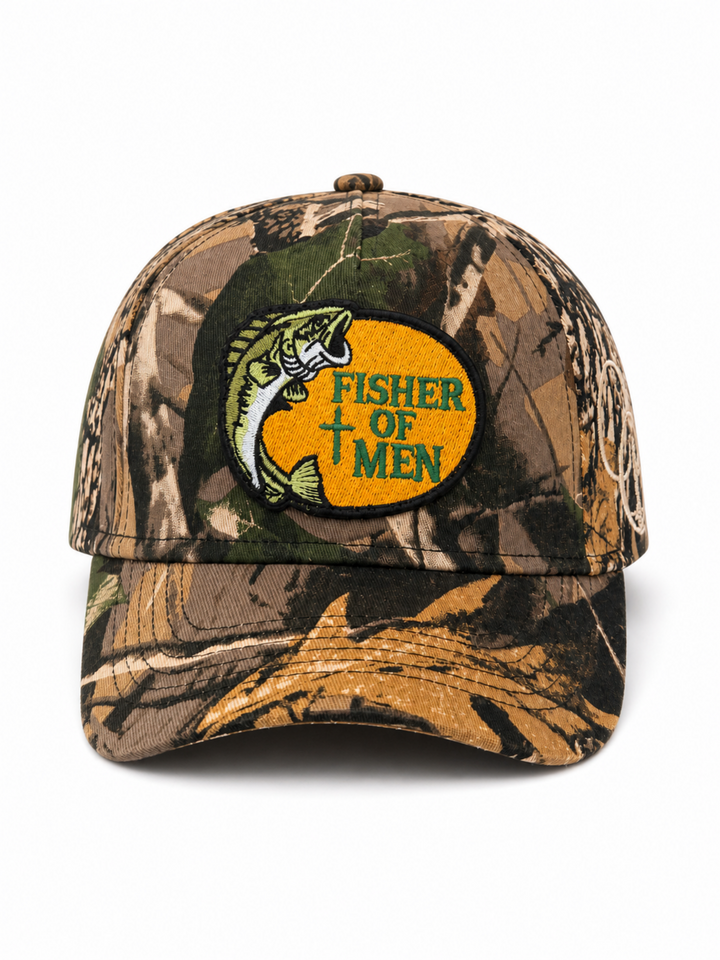 Fisher of Men Snapback Hat - Crowned One - Christian Hat