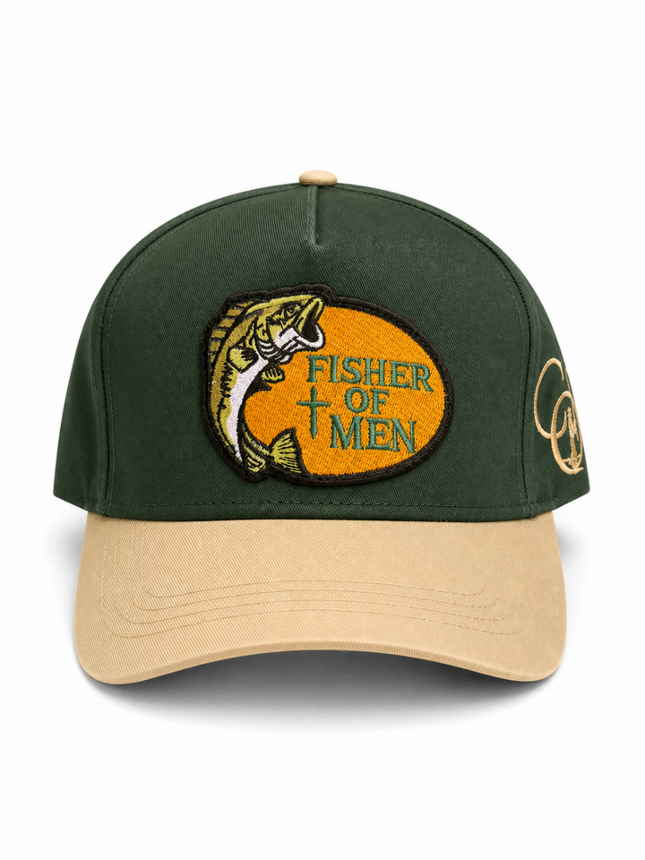 Fisher of Men Snapback Hat - Crowned One - Christian Hat
