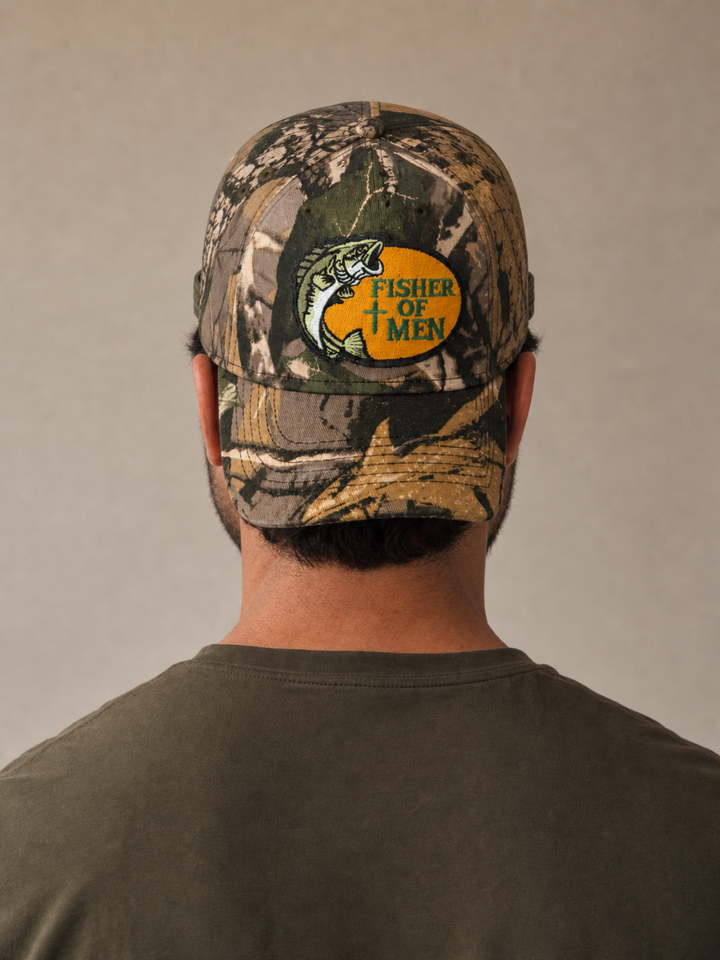 Fisher of Men Snapback Hat - Crowned One - Christian Hat