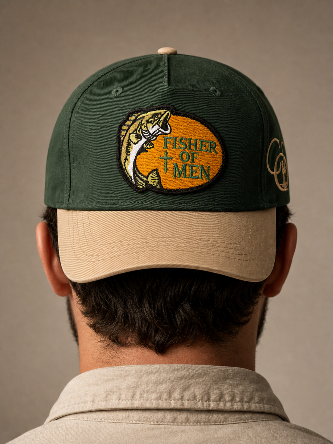 Fisher of Men Snapback Hat - Crowned One - Christian Hat