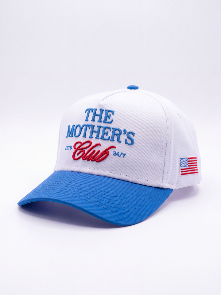 Red, White, & Blue "Mother's Club" Trucker Hat