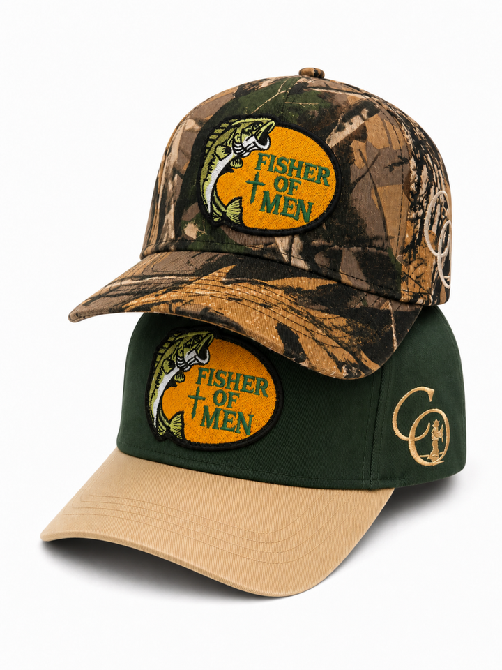 Fisher of Men Snapback Hat - Crowned One - Christian Hat