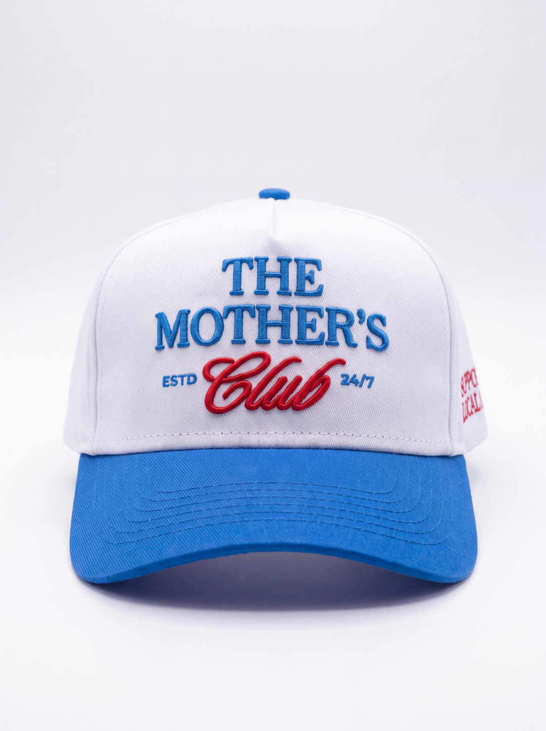 Red, White, & Blue "Mother's Club" Trucker Hat