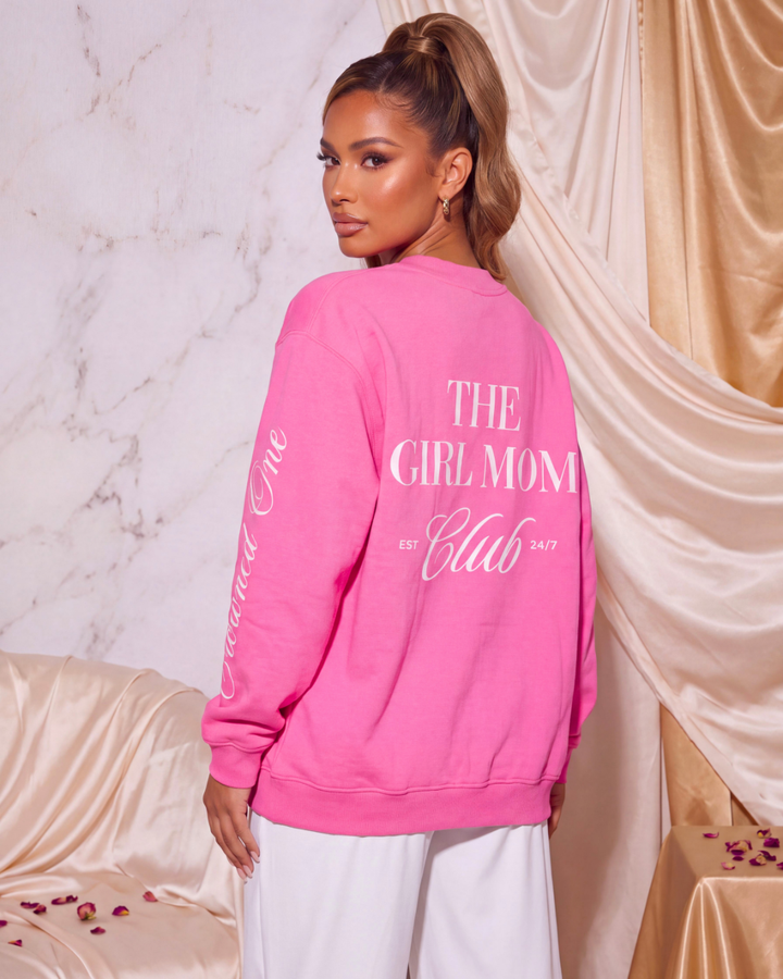 The Girl Mom Club Oversized Sweatshirt