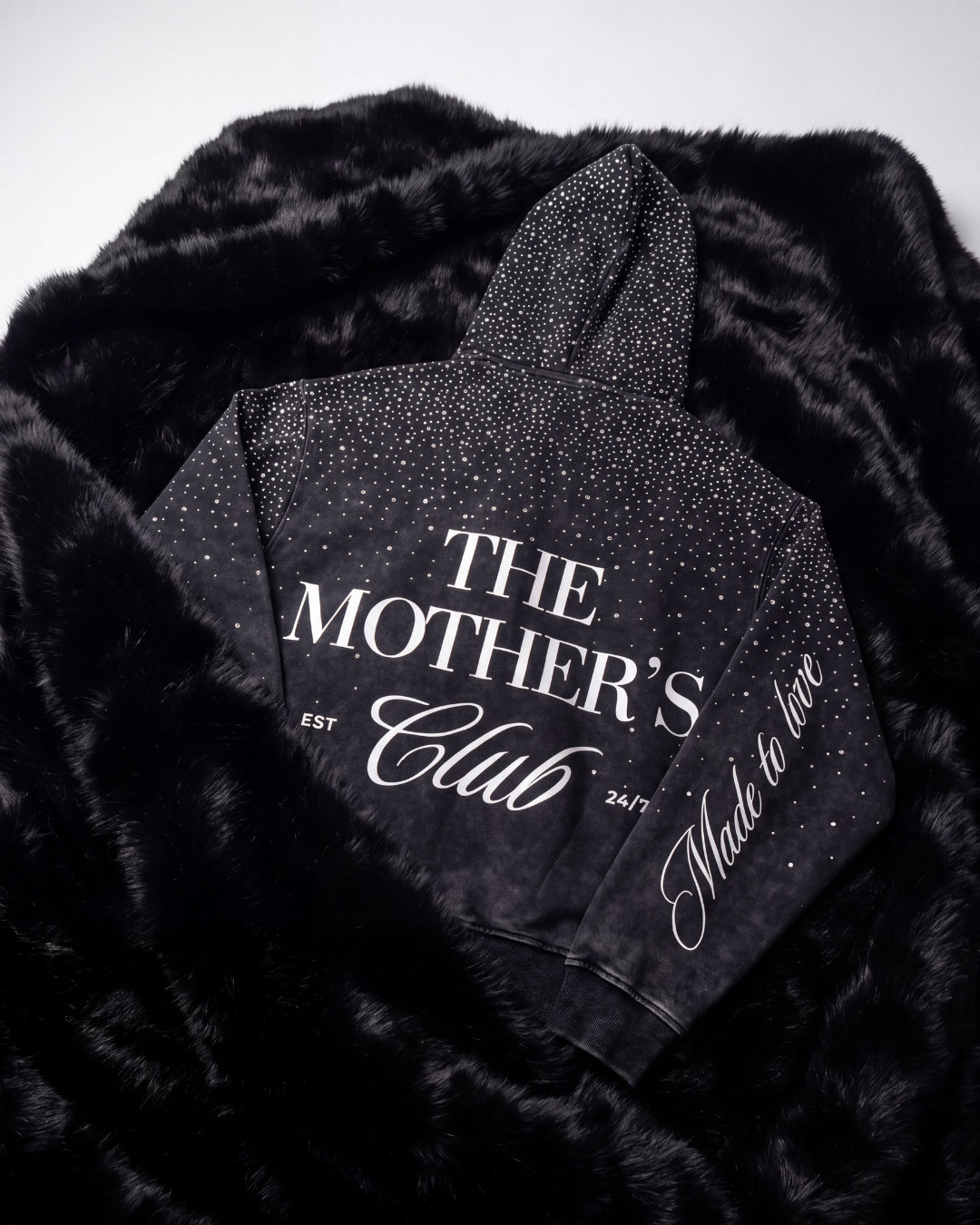 The Mother's Club Vintage Rhinestone Zip-Up Pre-Order