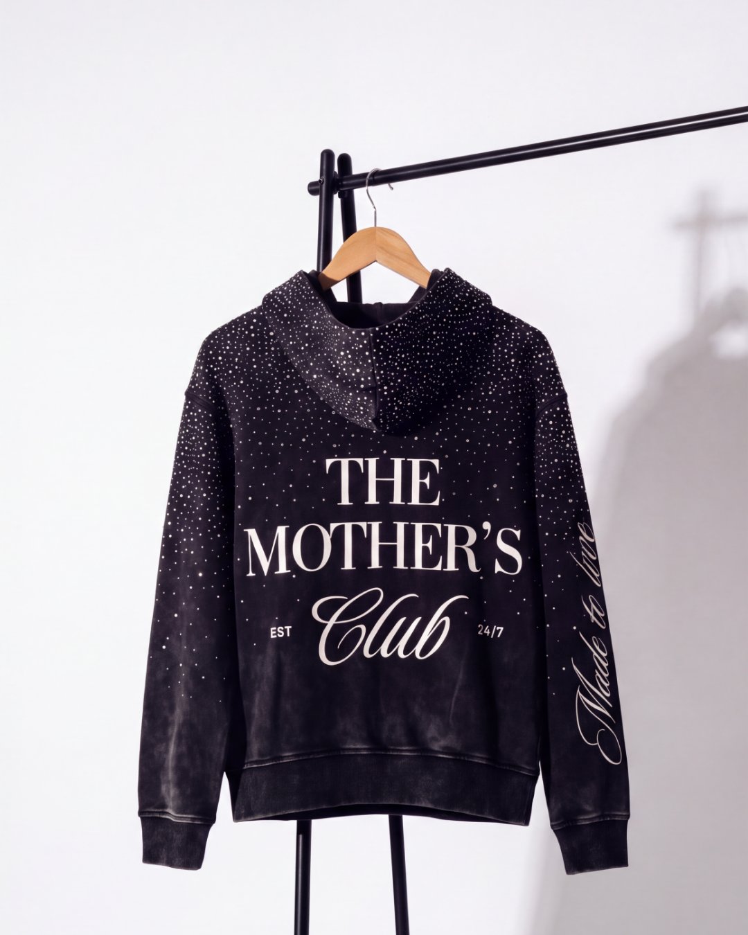 The Mother's Club Vintage Rhinestone Zip-Up Pre-Order