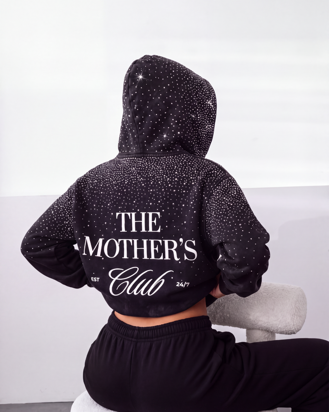 The Mother's Club Vintage Rhinestone Zip-Up Pre-Order