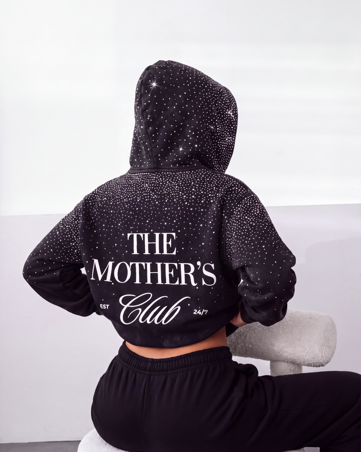 The Mother's Club Vintage Rhinestone Zip-Up Pre-Order