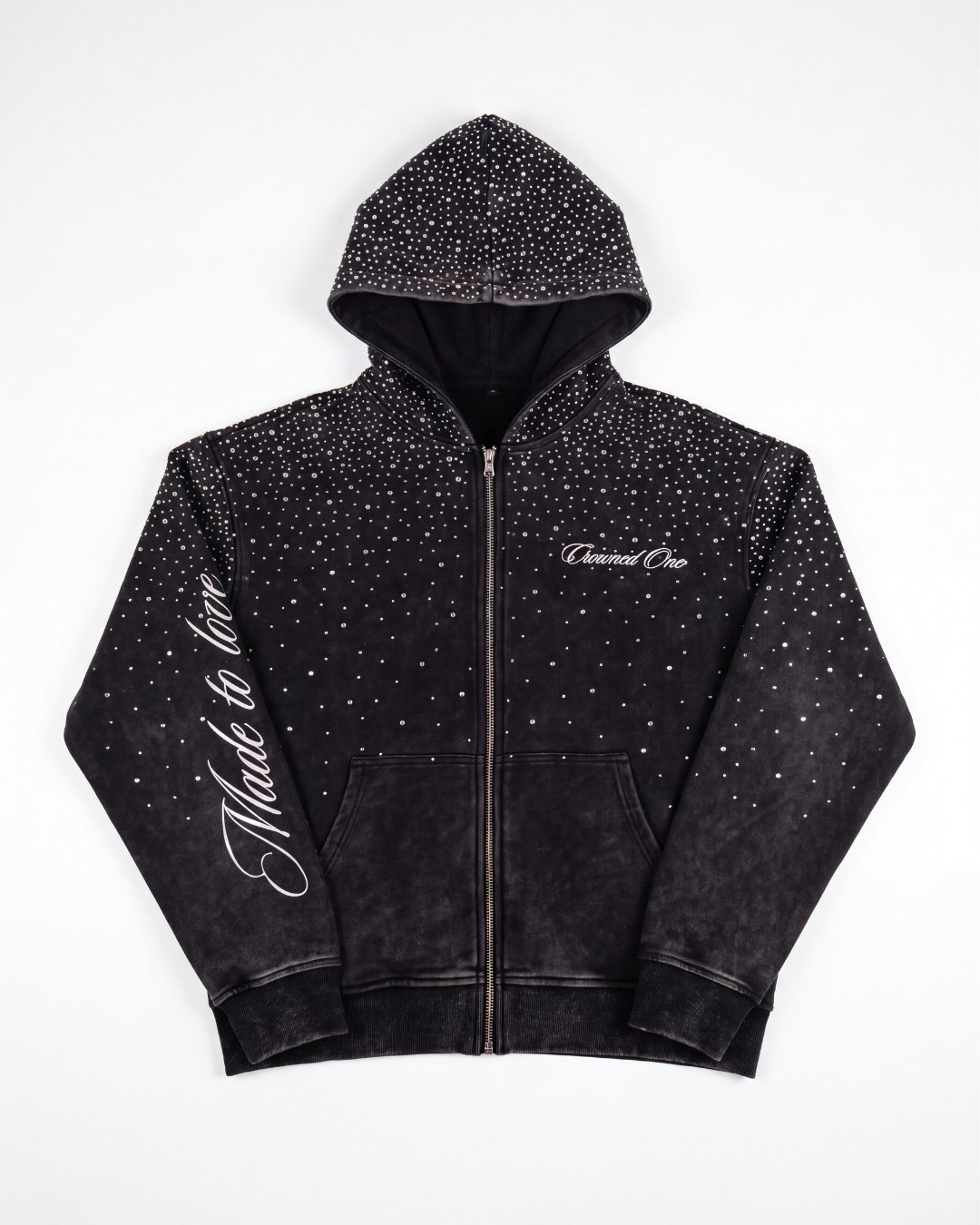 The Mother's Club Vintage Rhinestone Zip-Up Pre-Order