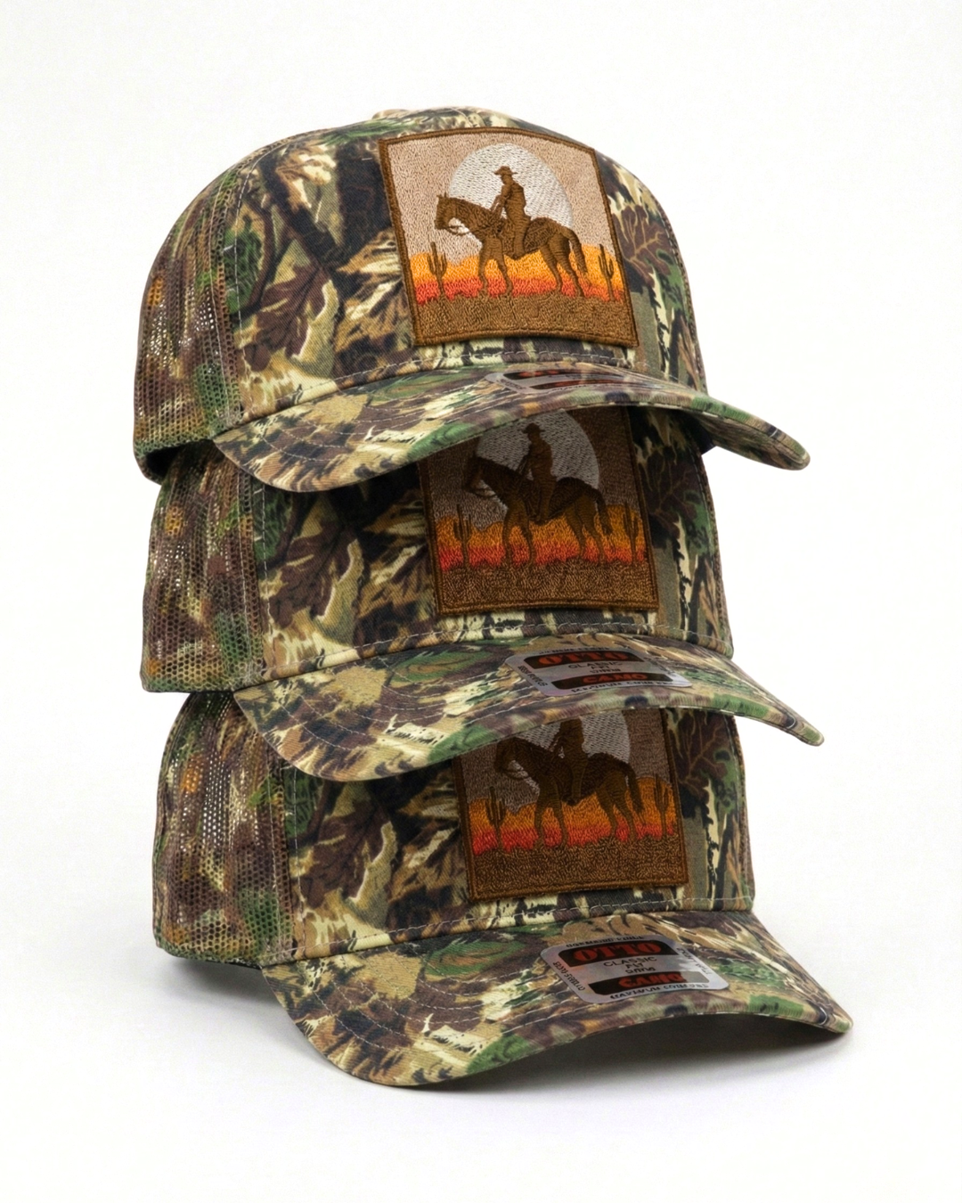 Lone Cowboy // Camo Trucker