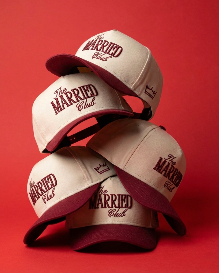 Married Club Hat - Premium Wedding & Anniversary Gift - Crowned One