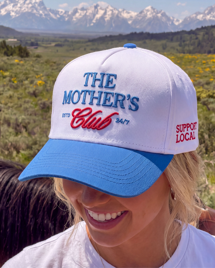 Red, White, & Blue "Mother's Club" Trucker Hat