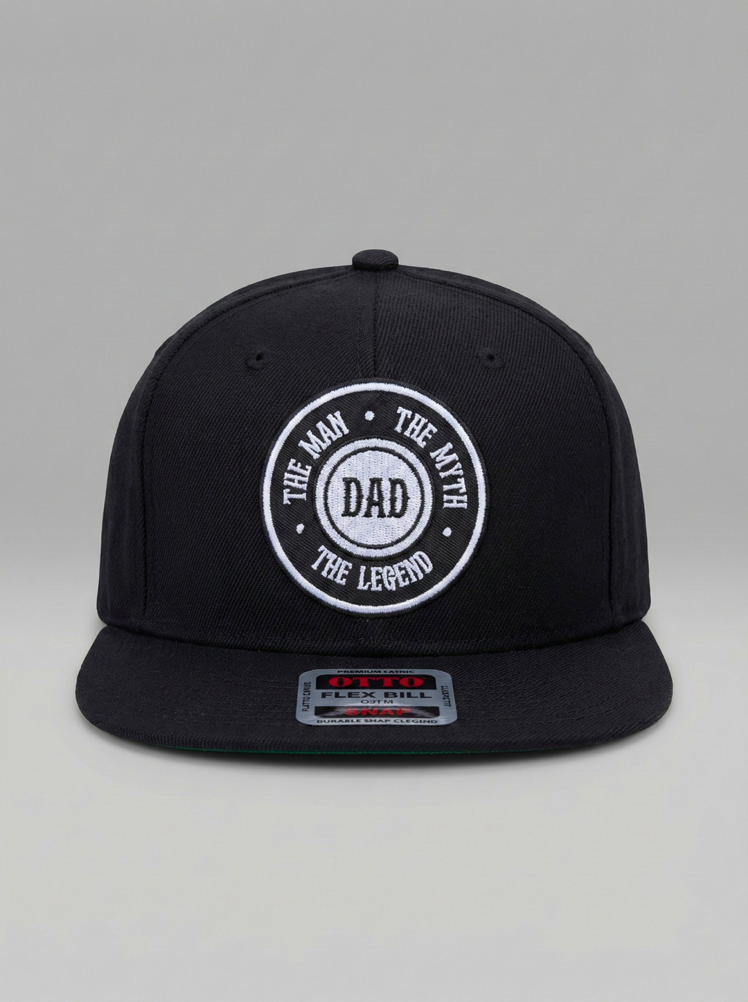 Dad "Man, Myth, Legend" // Black Snapback