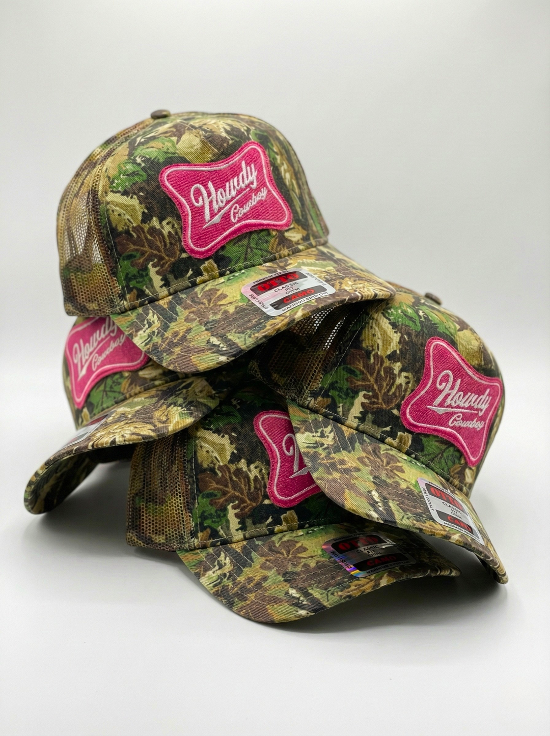 Howdy Cowboy // Camo Trucker