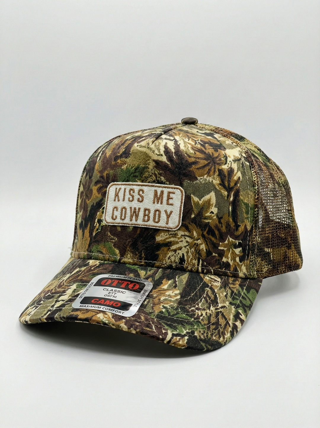 Secure The Cowboy // Camo Trucker