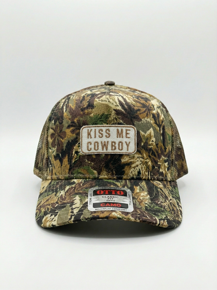 Secure The Cowboy // Camo Trucker