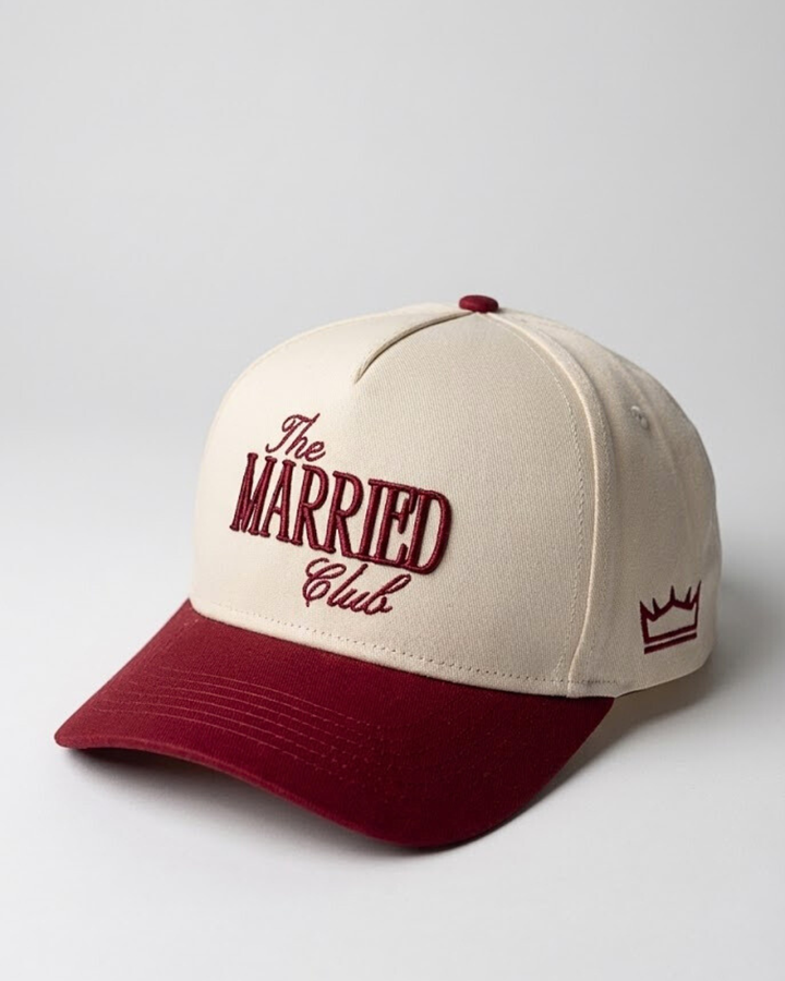 Married Club Hat - Premium Wedding & Anniversary Gift - Crowned One